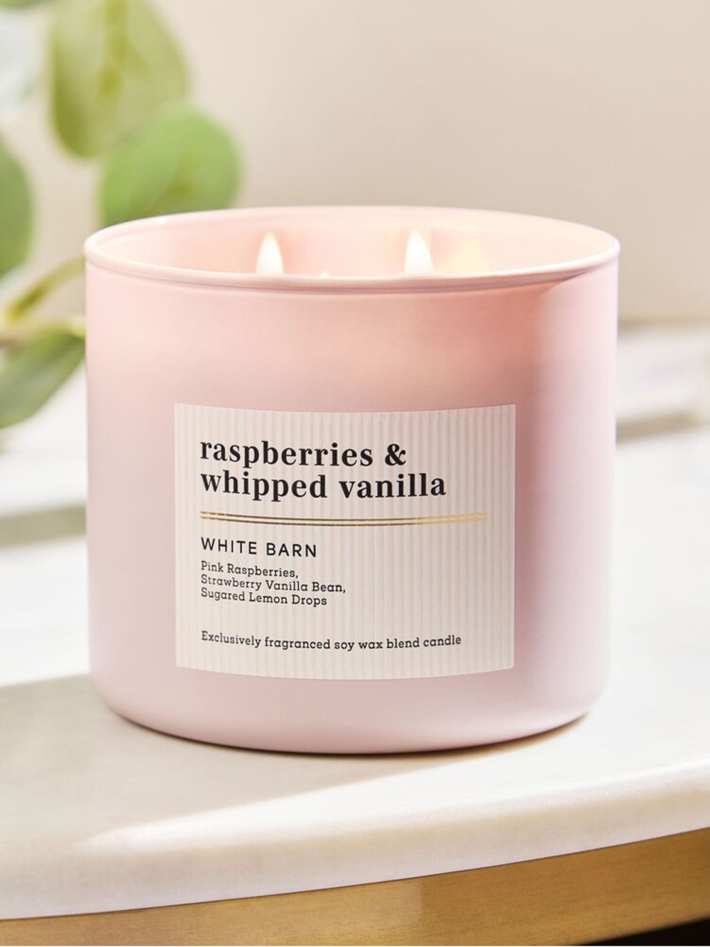 ✨🆕 2026 Bath & Body Works - Raspberries and Whipped Vanilla 3-Wick Candle ✨
